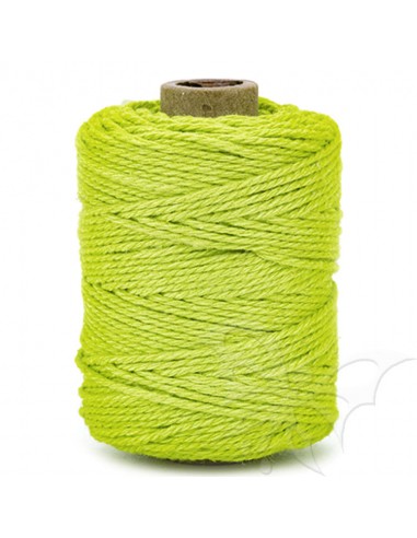 Cordoncino in cotone 2mm VERDE LIME