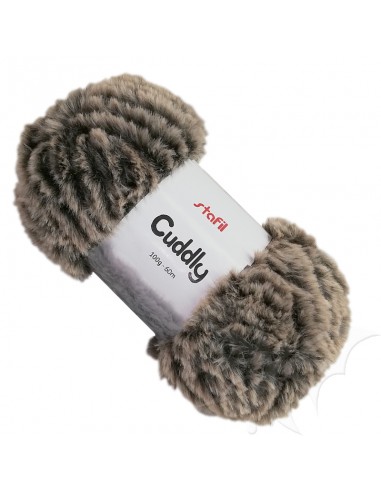 Gomitolo Peluche CUDDLY - Marrone...