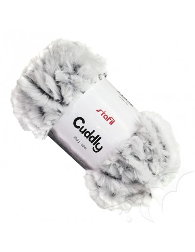 Gomitolo Peluche CUDDLY - Bianco su...