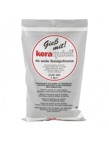 Keraquick rapida per stampi 1kg bianco