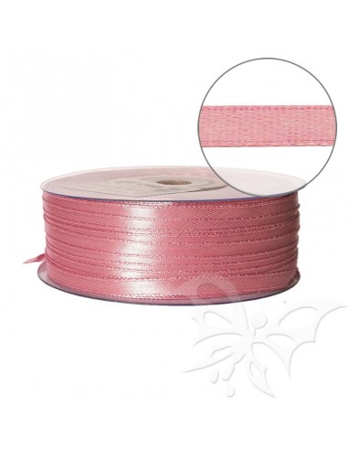 Nastro Raso 3mm Rosa antico