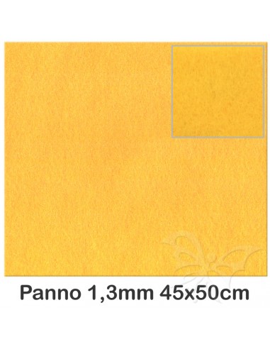 Pannolenci 1,3mm 45x50cm Giallo