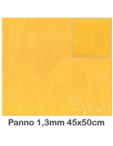 Pannolenci 1,3mm 45x50cm Giallo