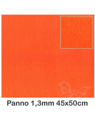 Pannolenci 1,3mm 45x50cm Arancio