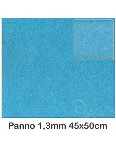 Pannolenci 1,3mm 45x50cm Azzurro