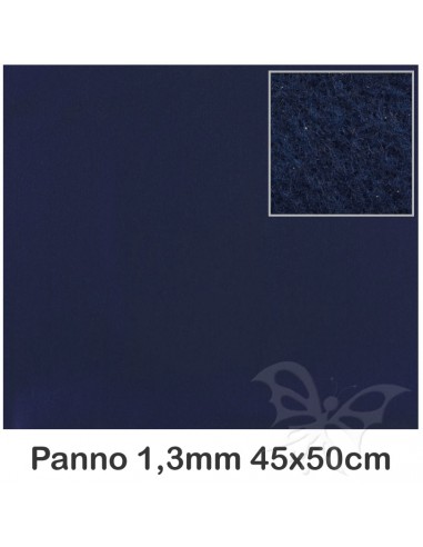 Pannolenci 1,3mm 45x50cm Blu Navy