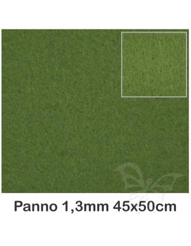 Pannolenci 1,3mm 45x50cm Verde Muschio