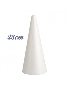 Cono polistirolo cm28