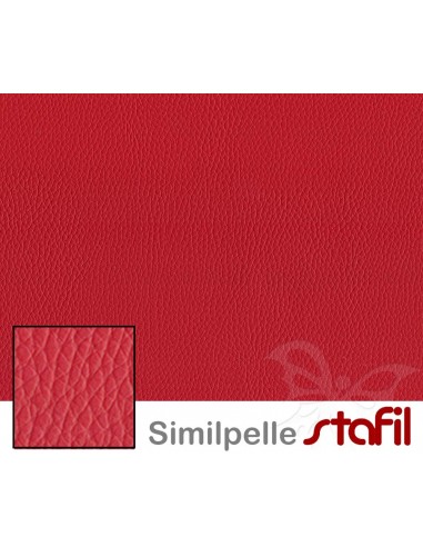 Similpelle Nabuk 50x70cm Rosso