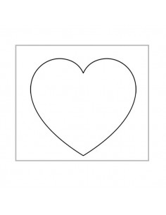 Tassello CUORE per Fustella...