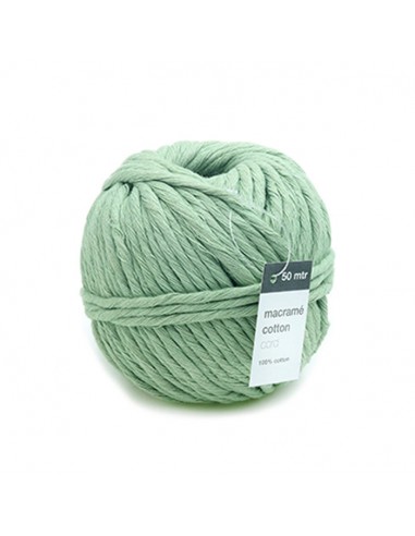 Cordoncino in cotone macrame' Menta