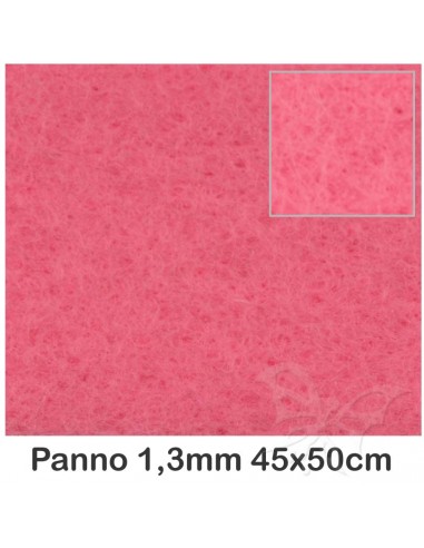 Pannolenci 1,3mm 45x50cm Rosa scuro