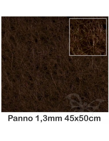 Pannolenci 1,3mm 45x50cm Marrone scuro