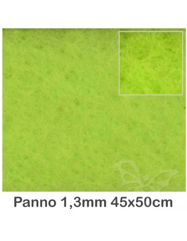 Pannolenci 1,3mm 45x50cm Verde lime
