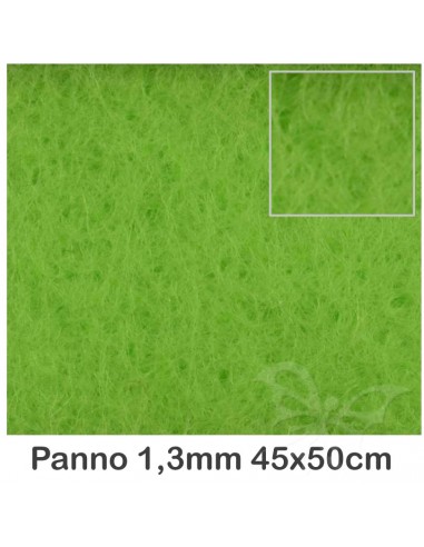 Pannolenci 1,3mm 45x50cm Verde chiaro