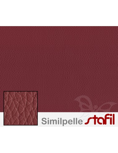 Similpelle Nabuk 50x70cm Granata