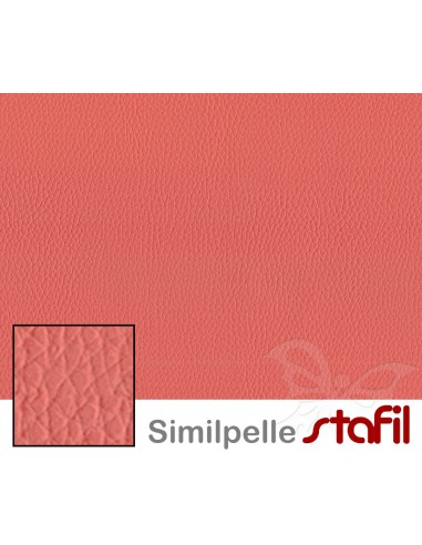 Similpelle Nabuk 50x70cm Corallo