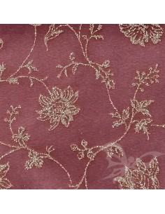 Velluto glitter ROSA ANTICO 2
