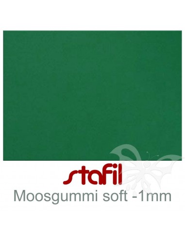 Foglio moosgummi Soft "Verde" 40x60cm...