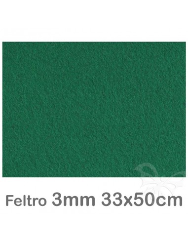 Feltro 33x50cm 3mm - Verde scuro