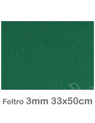 Feltro 33x50cm 3mm - Verde scuro
