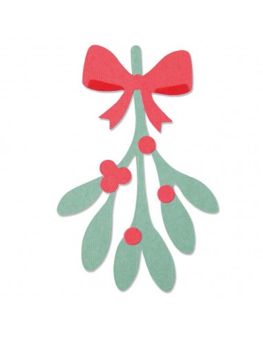 Fustella Sizzix Bigz - Mistletoe Leaves 664461