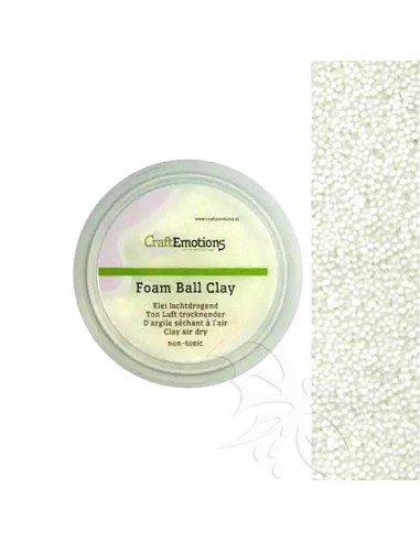 Foam Ball Clay - Bianco