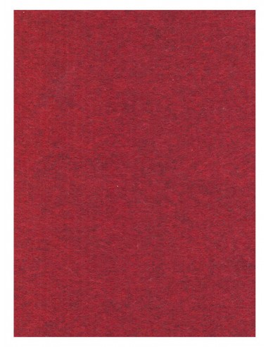 Feltro cm 50x70 mm3 Rosso melange