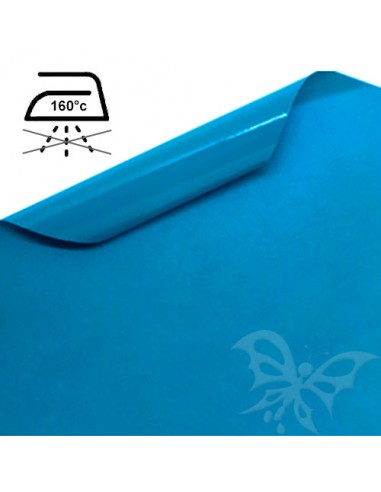 Termoadesivo per tessuto 32x25cm AZZURRO