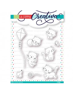 Set 9 Timbri GATTINI COCCOLOSI