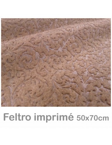 Feltro Imprimé 50x70cm Camoscio melange