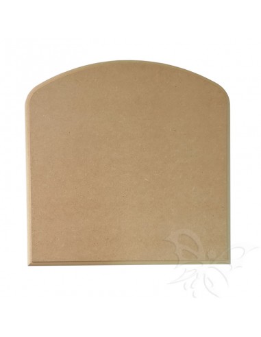 Targa finestra arco MDF 28x28x1cm