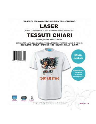 Set 5 fogli termoadesivi per LASER-...