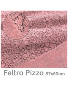 Feltro Pizzo 50x67cm ROSA...
