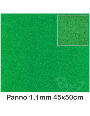 Pannolenci 1,1mm 45x50cm Verde