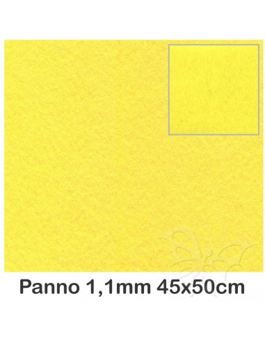 Pannolenci 1,1mm 45x50cm Giallo limone