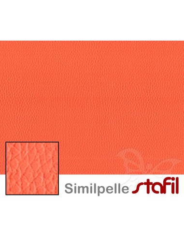 Similpelle Nabuk 50x70cm Mandarino