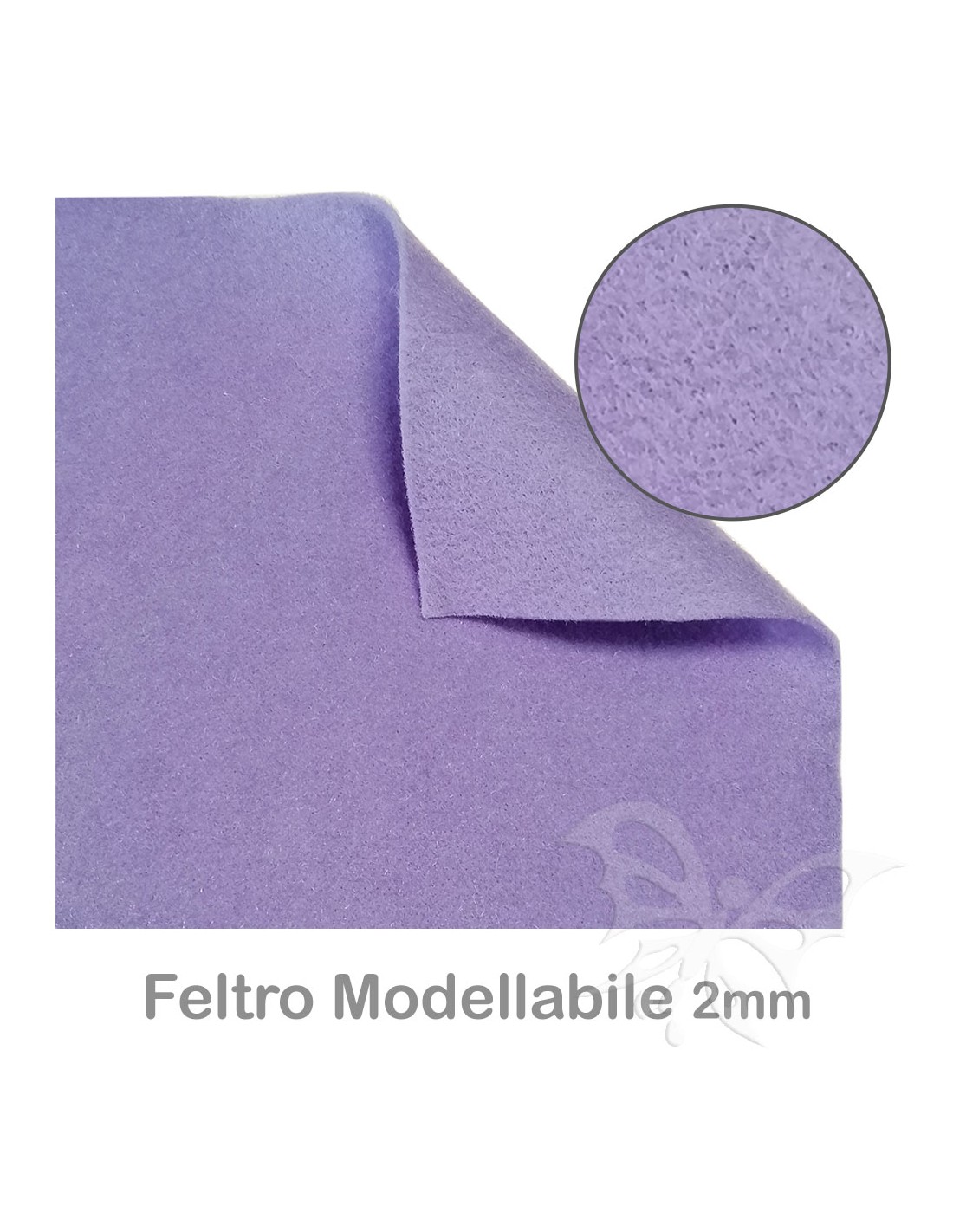 Feltro Modellabile 50x70cm lilla