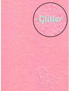 Feltro GLITTER FINE Rosa...