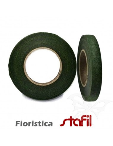 Nastro per Fioristi Verde 13mm x 27,5mt