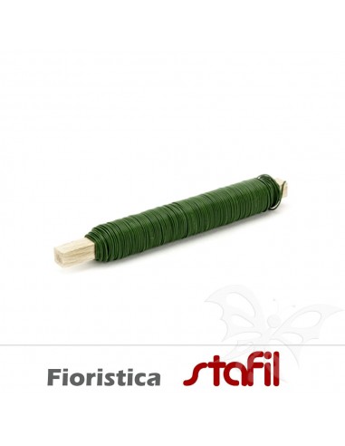 Rocchetto filo metallico 0,65mm - Verde
