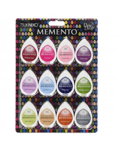 Set 12 Tamponi a goccia Memento per...