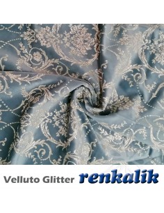 Velluto glitter DAMASCO...