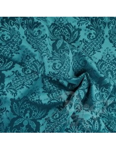 DEVORE' BROCCATO 50x70cm teal