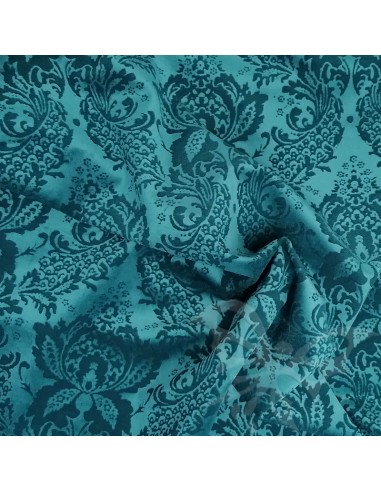 DEVORE' BROCCATO 50x70cm teal