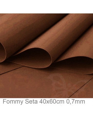 Fommy Seta 0,7mm 40x60cm - MARRONE