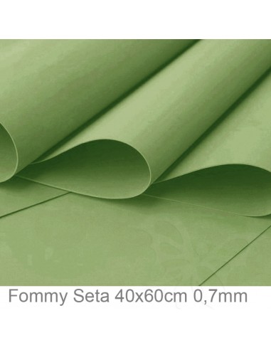 Fommy Seta 0,7mm 40x60cm - VERDE SALVIA