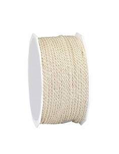 Cordoncino 2mm conf. 5mt Perla