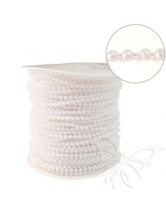 Filo di perle 3mm conf. 5mt...
