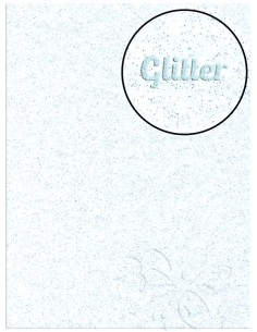 Feltro Glitter GHIACCIO 3mm...